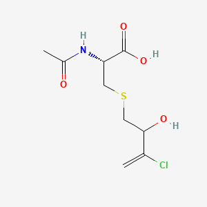 N-Acetyl-S-(3-chloro-2-hydroxy-3-buten-1-yl)-L-cysteine