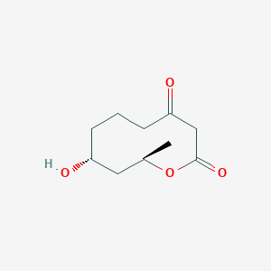 molecular formula C10H16O4 B13444316 Decarestrictine J CAS No. 144161-44-4