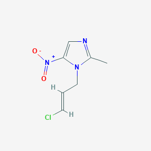 (E)-1-(3-chloroallyl)-2-methyl-5-nitro-1H-imidazole