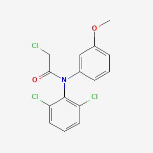 2-Chloro-N-(2,6-dichlorophenyl)-N-(3-methoxyphenyl)-acetamide