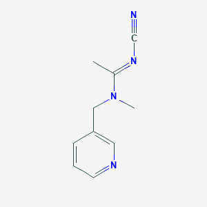 N'-Cyano-N-methyl-N-(3-pyridinylmethyl)-ethanimidamide