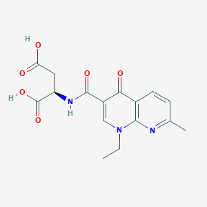 N-[(1-Ethyl-1,4-dihydro-7-methyl-4-oxo-1,8-naphthyridin-3-yl)carbonyl]-D-aspartic Acid