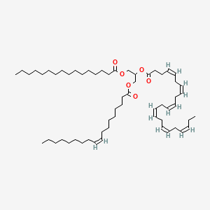 [1-hexadecanoyloxy-3-[(Z)-octadec-9-enoyl]oxypropan-2-yl] (4Z,7Z,10Z,13Z,16Z,19Z)-docosa-4,7,10,13,16,19-hexaenoate