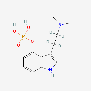 molecular formula C12H17N2O4P B13444514 Psilocybin-d4 