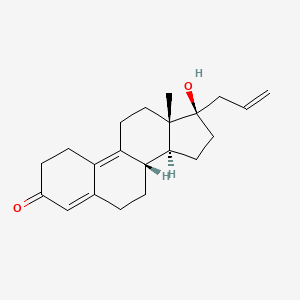 molecular formula C21H28O2 B13444615 11,12-Dihydro Altrenogest 