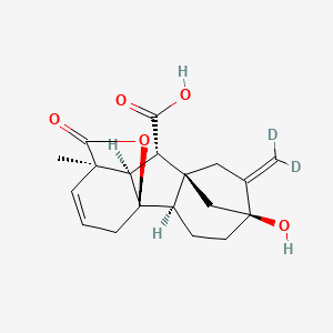 molecular formula C19H22O5 B13444694 (Methylene-d2)gibberellin A5 