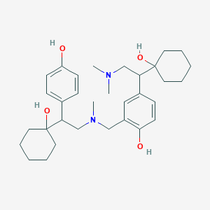 molecular formula C32H48N2O4 B13444707 O-Desmethyl Venlafaxine N-Dimer 