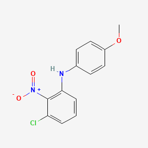 molecular formula C13H11ClN2O3 B13444727 3-Chloro-2-nitro p-Anisidine 