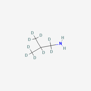 molecular formula C4H11N B13444749 2-Methylpropyl-d9-amine 