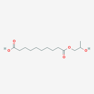 molecular formula C13H24O5 B13444757 1-(2-Hydroxypropyl)ester Decanedioic Acid 