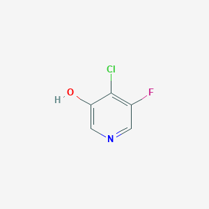 molecular formula C5H3ClFNO B13444758 4-Chloro-5-fluoropyridin-3-OL 