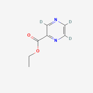 Pyrazinoic Acid-d3 Ethyl Ester