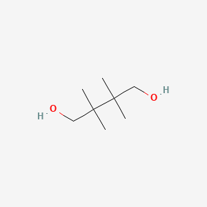 molecular formula C8H18O2 B13444793 2,2,3,3-Tetramethylbutane-1,4-diol CAS No. 10519-69-4