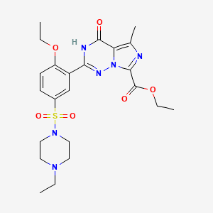 molecular formula C23H30N6O6S B13444796 Vardenafil Impurity 2 