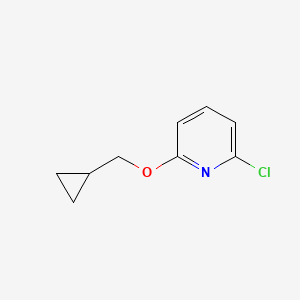 2-Chloro-6-(cyclopropylmethoxy)pyridine