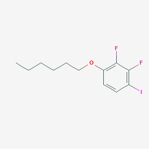 2,3-Difluoro-1-(hexyloxy)-4-iodobenzene