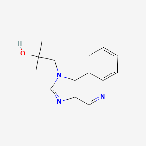 alpha,alpha-dimethyl-1H-imidazo[4,5-c]quinoline-1-ethanol