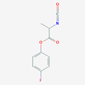 Methyl 4-fluorophenyl-2-isocyanatoacetate