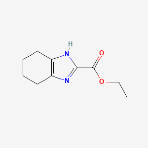 molecular formula C10H14N2O2 B13444887 Ethyl 4,5,6,7-Tetrahydrobenzimidazole-2-carboxylate 