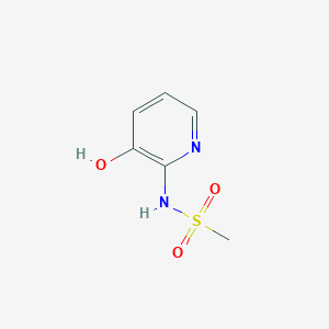 molecular formula C6H8N2O3S B1344493 N-(3-羟基吡啶-2-基)甲磺酰胺 CAS No. 1082766-43-5