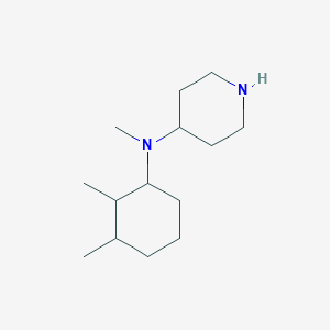 B1344509 N-(2,3-dimethylcyclohexyl)-N-methylpiperidin-4-amine CAS No. 1186644-90-5