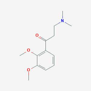 B134453 1-(2,3-Dimethyloxyphenyl)-3-(dimethylamino)-1-propanone hydrochloride CAS No. 153505-67-0