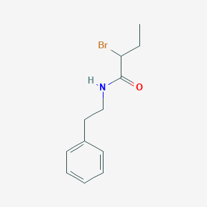 B1344530 2-bromo-N-(2-phenylethyl)butanamide CAS No. 1119453-00-7