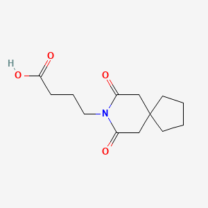 7,9-Dioxo-8-azaspiro[4.5]decane-8-butanoic Acid