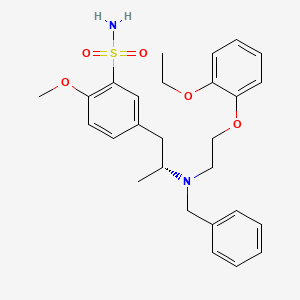 5-[(2R)-2-[[2-(2-Ethoxyphenoxy)ethyl](phenylmethyl)amino]propyl]-2-methoxybenzenesulfonamide