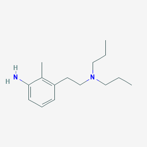 3-Amino-2-methyl-N,N-dipropylbenzeneethanamine