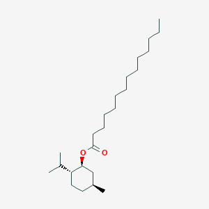 molecular formula C24H46O2 B13445467 (1S,2R,5S)-(+)-Menthyl Myristate 