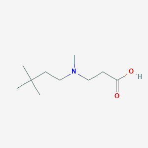 N-(3,3-Dimethylbutyl)-N-methyl-beta-alanine