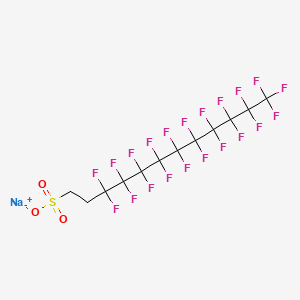 sodium;3,3,4,4,5,5,6,6,7,7,8,8,9,9,10,10,11,11,12,12,12-henicosafluorododecane-1-sulfonate