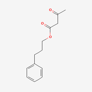 molecular formula C13H16O3 B13445576 3-Phenylpropyl acetoacetate 