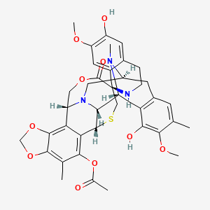 molecular formula C39H43N3O10S B13445898 Ecteinascidin 745 