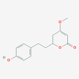 molecular formula C14H16O4 B13445986 4'Hydroxy-7,8-dihydro Kavain 