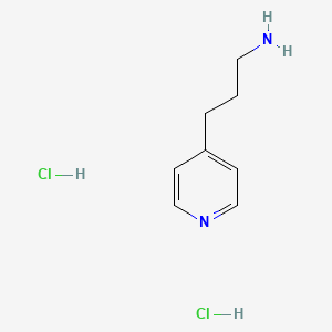molecular formula C8H14Cl2N2 B1344601 3-(吡啶-4-基)丙-1-胺二盐酸盐 CAS No. 922189-08-0