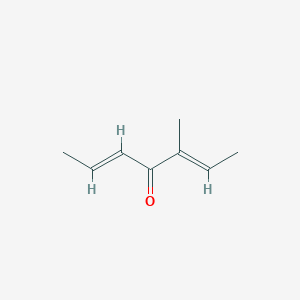 (2E,5E)-3-Methyl-2,5-heptadien-4-one