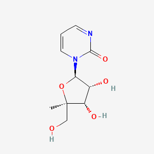 1-[(2R,3R,4S,5R)-3,4-dihydroxy-5-(hydroxymethyl)-5-methyloxolan-2-yl]pyrimidin-2-one