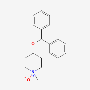 molecular formula C19H23NO2 B13446086 Diphenylpyraline N-Oxide CAS No. 10020-59-4