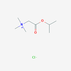 molecular formula C8H18ClNO2 B13446101 Betaine Isopropyl Ester Chloride 