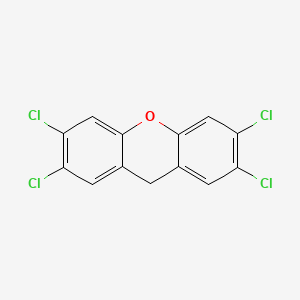 2,3,6,7-Tetrachloro-9H-xanthene