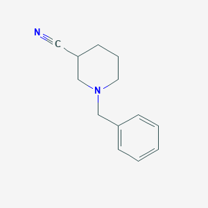 molecular formula C13H16N2 B1344618 1-苄基哌啶-3-腈 CAS No. 91820-96-1
