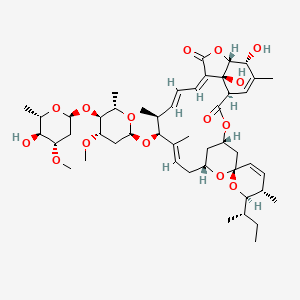 molecular formula C48H70O15 B13446353 5-O-Demethyl-28-oxo-Avermectin A1a CAS No. 102190-68-1