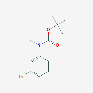 molecular formula C12H16BrNO2 B1344638 N-BOC-N-甲基-3-溴苯胺 CAS No. 57598-34-2