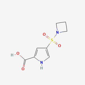 4-(Azetidine-1-sulfonyl)-1h-pyrrole-2-carboxylic acid