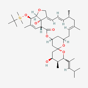 23-Des(methoxyimino)-23-hydroxy Moxidectin O-TBS