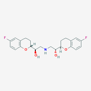 molecular formula C22H25F2NO4 B13446646 (R,R,R,R)-Nebivolol 