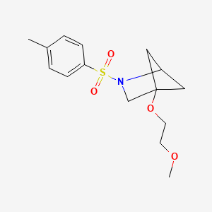 4-(2-Methoxyethoxy)-2-(4-methylbenzenesulfonyl)-2-azabicyclo[2.1.1]hexane