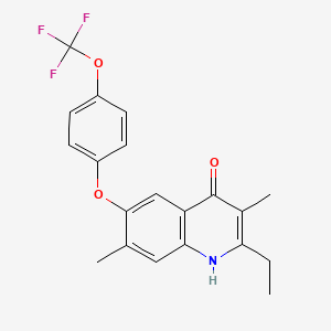 Des-Methylcarbonate Hydroxy Flometoquin